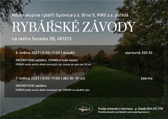 Rybářské závody Syrovice
