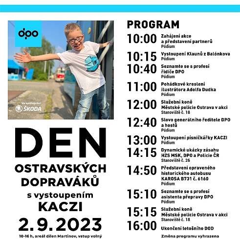 Den ostravských dopraváků 2023.Zdroj: DPO