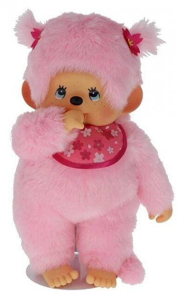 MONCHHICHI Mončičák holčička CHERRY BLOSSOM 45 cm od 1 599 Kč - Heureka.cz