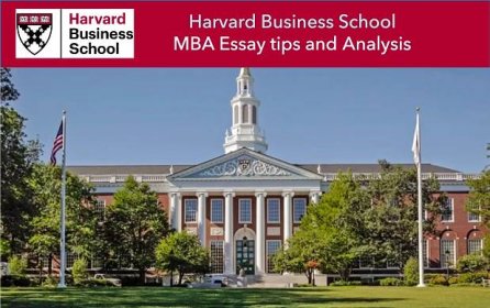 HBS MBA essay tips and analysis