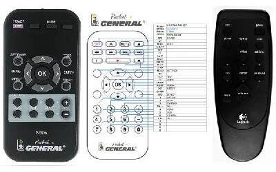 GENERAL LOGITECH Z-5500 - dálkový ovladač duplikát kompatibilní