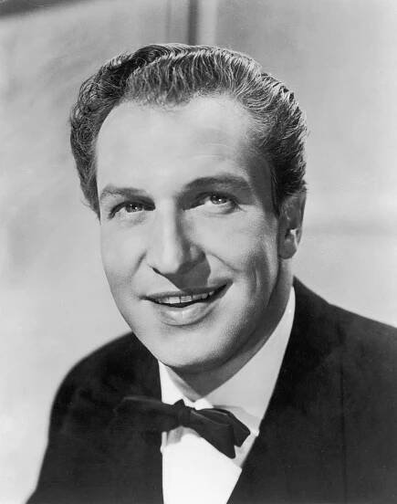 Vincent Price Wearing A Tuxedo, Circa 1945.