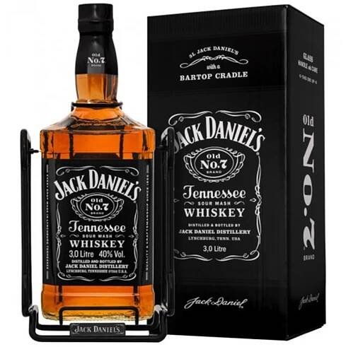 Jack Daniels Whiskey 3 l 40% (kolébka)