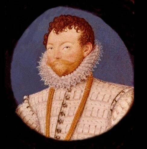 English navigator and privateer, Francis Drake. Miniature from the studio of Nicholas Hilliard, c1591. (Photo by Universal History Archive/Getty Images)