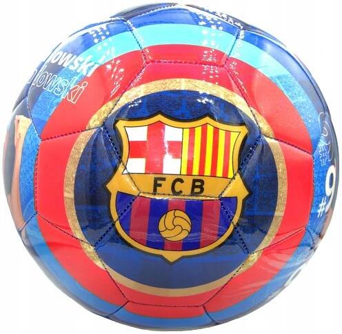 FOTBALOVÝ MÍČ FC BARCELONA LEWANDOWSKI R.5