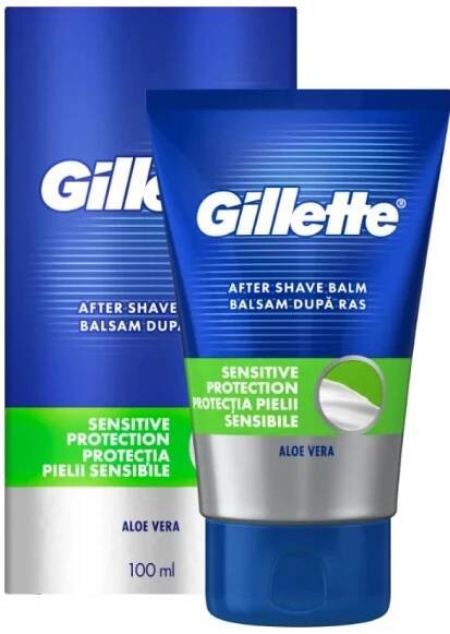 Gillette After Shave Balm Sensitive balzám po holení 100 ml