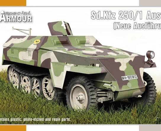 Sd.Kfz.250/1 Ausf.B(Neue Ausführung)1/72 | Plastikové modely - RC Auta - Doplňky - Barvy