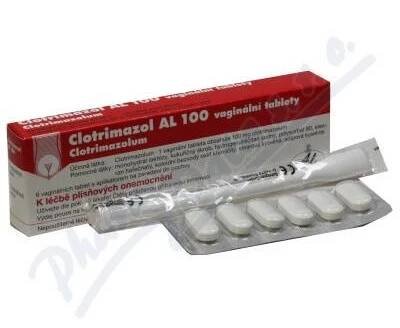Clotrimazol AL 100 tbl.vag.6x100mg+apl.