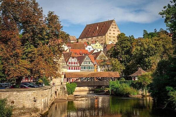 Schwäbisch Hall Fluss
