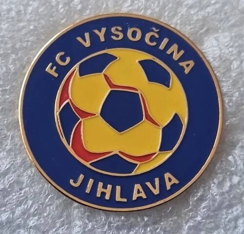 FC VYSOČINA JIHLAVA, LOGO, fotbal, ČESKO - Odznaky, nášivky a medaile