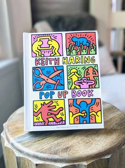 Keith Haring's iconic art is brought to life in a new pop-up book