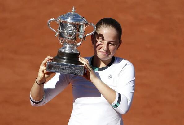 Jelena Ostapenková předvedla ve finále vynikající výkon