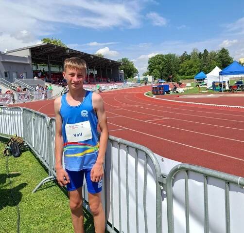 Milevská atletika má další výrazný talent. Volf vládne krajským tabulkám