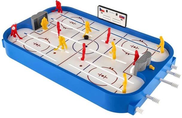 Hokej společenská hra plast v krabici 53x30,5x7cm