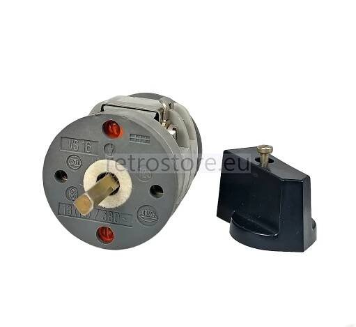 Vačkový spínač VS16 2301 A8 - 16A/380V~, 3-polohový - RETROSTORE.EU