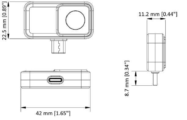 Hikmicro MINI2 - Termokamera pro Android - USB-C - Reviznipristroje.cz