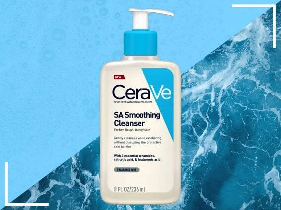 CeraVe’s SA smoothing cleanser cleared up my acne in two weeks
