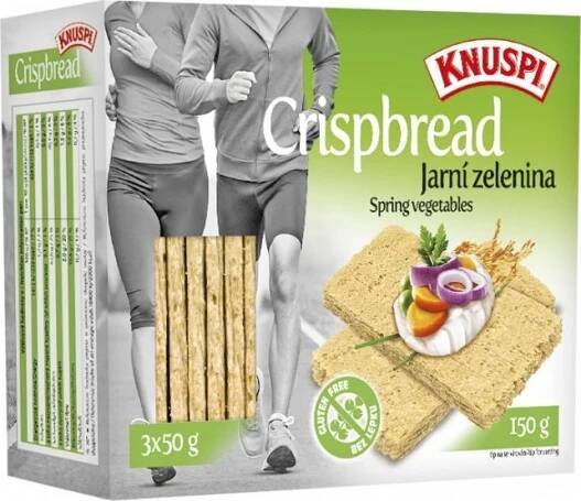 Knuspi Classic Crispbread 150 g jarní zelenina