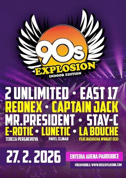 90s Explosion Pardubice 2026
