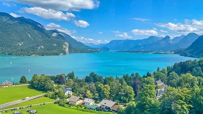 Wolfgangsee Lindenstrand +Fotky — Camperguru