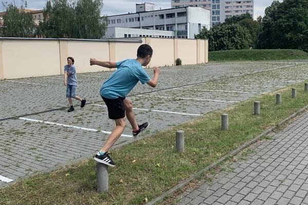 Parkour camp | DDM Olomouc - Volný čas na přání. Pro všechny.