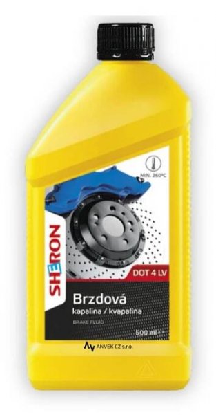 Brzdová kapalina DOT 4 LV SHERON