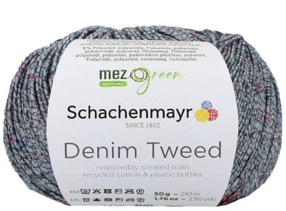 Schachenmayr Denim Tweed 50 Šedá