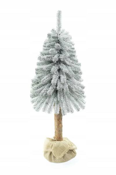Vánoční stromek na kmenu NATURAL WITH SNOW 120 cm jedle