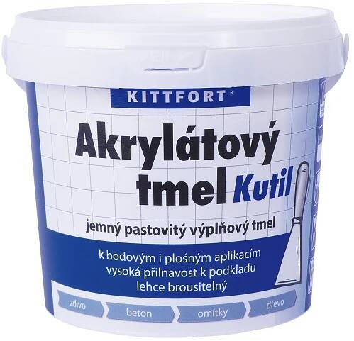 KITTFORT Akrylátový tmel na praskliny Kutil 1,6 kg