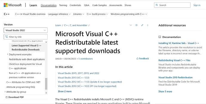 How to Fix Microsoft Visual CS2