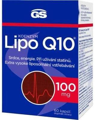 GS Koenzym Lipo Q10 100 mg 60 kapslí
