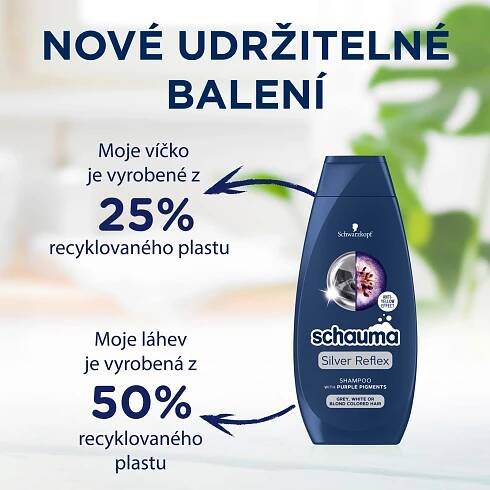 Šampon SCHAUMA Silver Reflex 400 ml 99 Kč