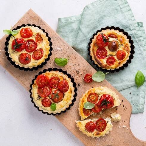 Zobrazit Rajčatové quiche receptů