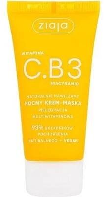 Ziaja Vitamin C.B3 Niacinamide Night Cream-Mask 50 ml