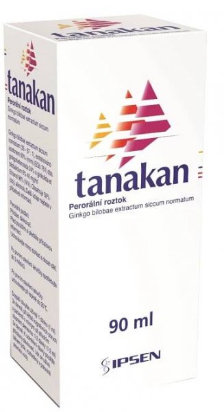 Tanakan roztok 90 ml