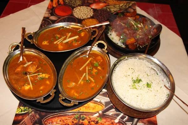 vegetarian Indian dishes served in Berlin 