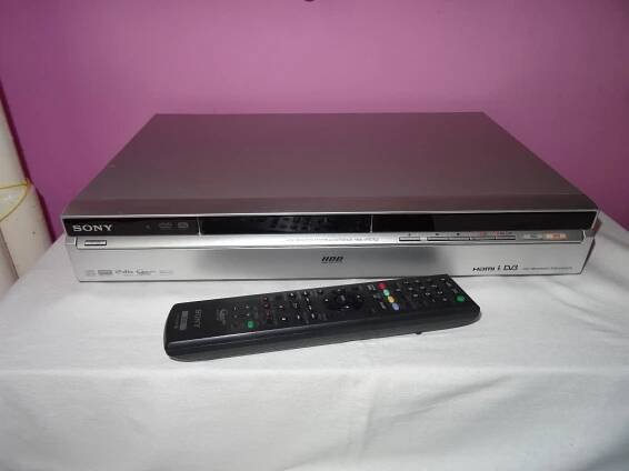 DVD a HDD rekordér SONY RDR-HXD870 -160 GB, HDMI, USB   - TV, audio, video
