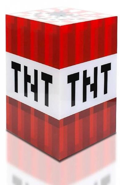 Minecraft Tnt With Its Reflection Wallpaper