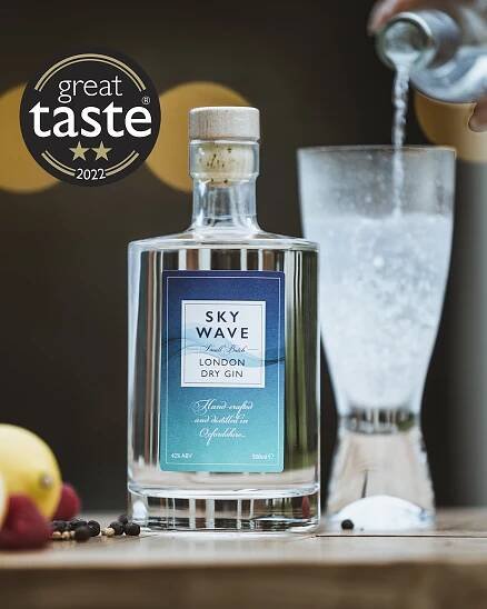 Sky Wave Gin Wins TWO Great Taste 2022 Awards - Sky Wave