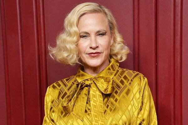 Patricia Arquette Jokes a 'Little Inner Cobel Comes Out' of Her, 'Wants Me to Lie' Between Takes on Severance Set (Exclusive)