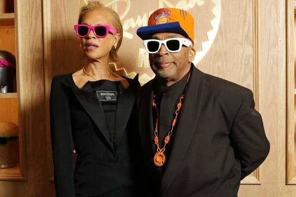 Tonya Lewis Lee and Spike Lee attend A$AP Rocky Met Gala After After Party at Jean's on May 05, 2025 in 