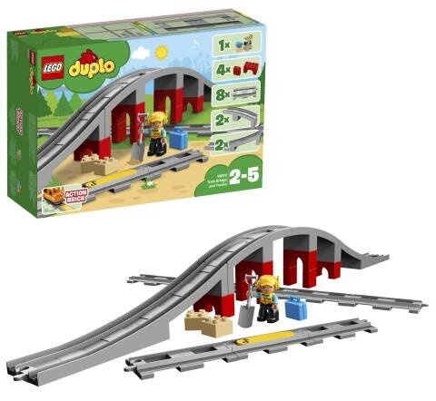 LEGO – DUPLO – ŽELEZNIČNÍ TRATĚ A VIADUKT – 10872