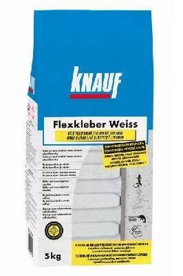 Knauf Flexibilní lepidlo Flexkleber Weiss, C2TES1, 5 kg 24581