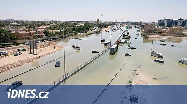 Že za povodně v Dubaji může očkování mraků? Ne, změna klimatu, míní experti - iDNES.cz