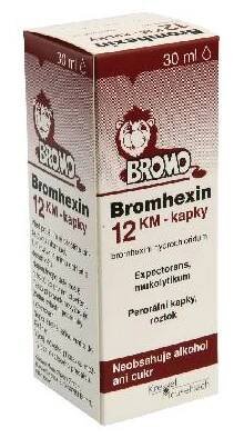 KREWEL BROMHEXIN KM 12MG/ML perorální kapky, roztok 30ML