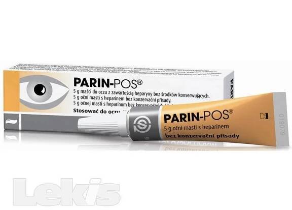 PARIN-POS oční mast 5g