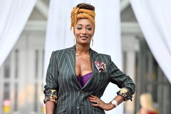 Toccara Jones attends FACEs of Fashion: A Celestial Experience at Fulton County Government Center on September 29, 2024 in Atlanta, Georgia