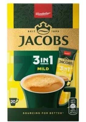 Jacobs 3v1 Mild 20 x 11,1 g
