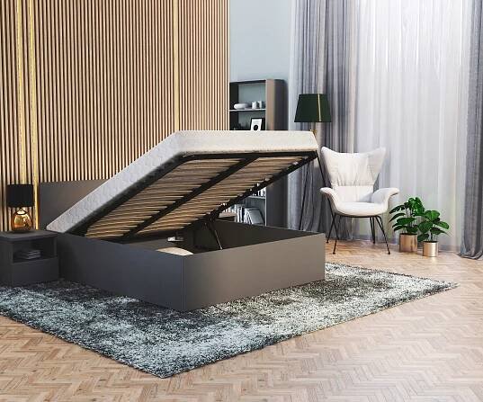 Lůžko 160x200 kovová konstrukce + matrace PANAMA MM Značka AJKmeble