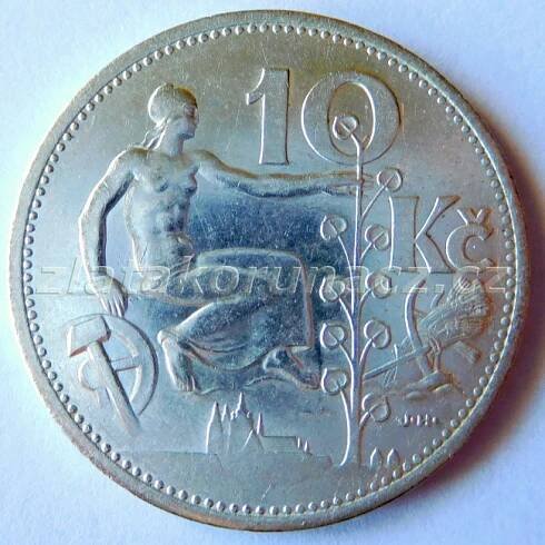 Desetikoruna - 10Kč 1932